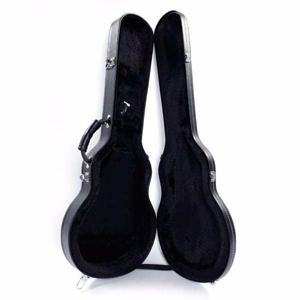 Black Molded Hard Case for Electric Guitar F791812