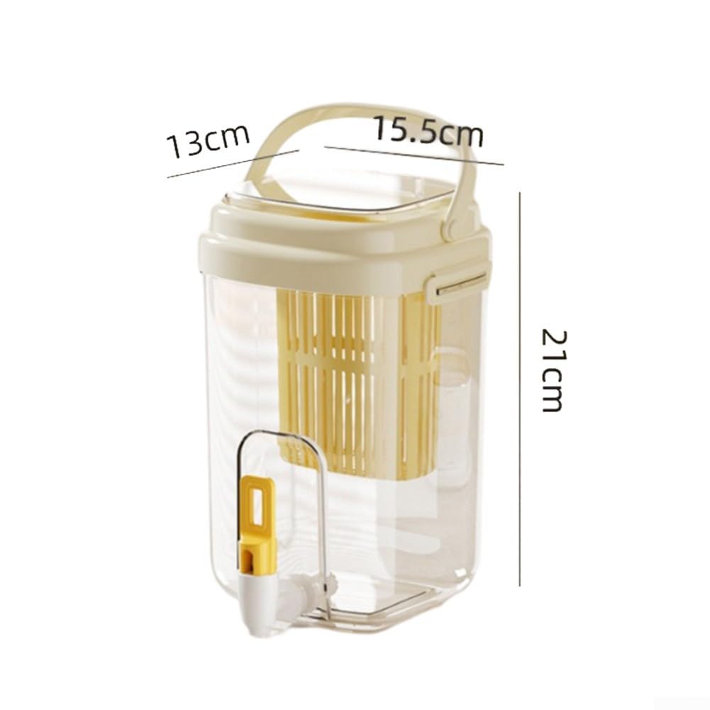 Cold Water Pitcher with Faucet and Tea Infuser D9921