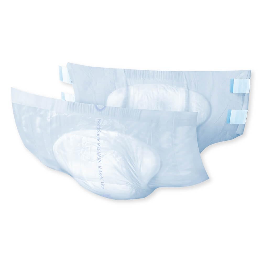 Adult Diapers with Tabs, Medium, 12 Count X835779