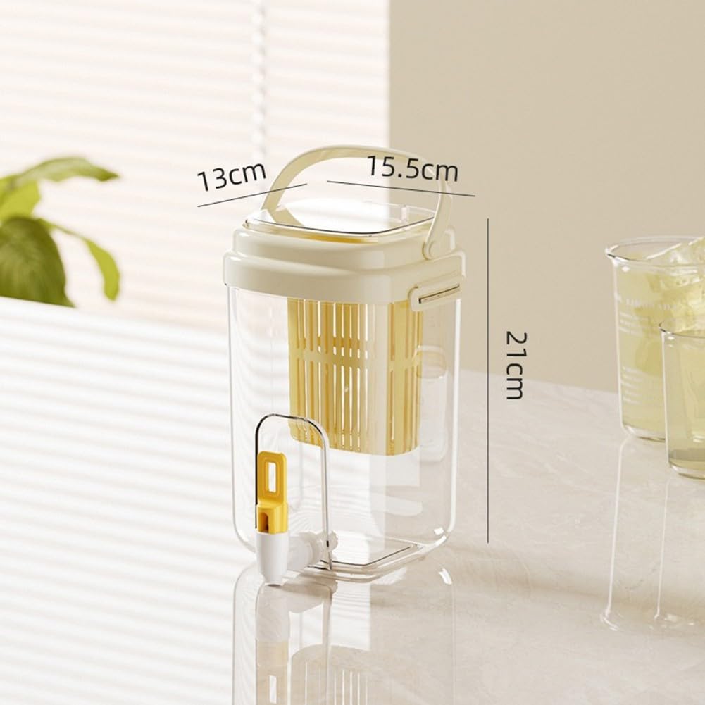 Cold Water Pitcher with Faucet and Tea Infuser D9921