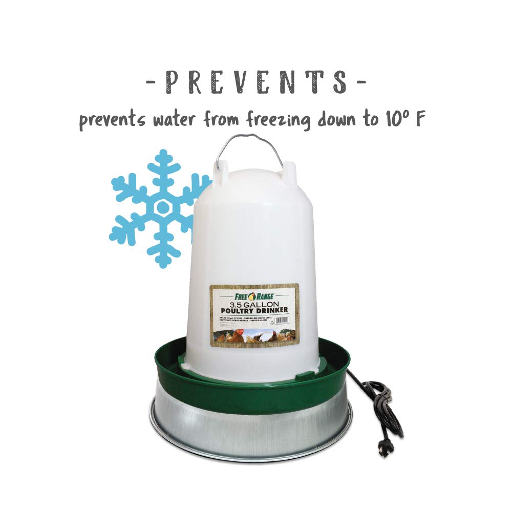 Heated Poultry Drinker Base A133