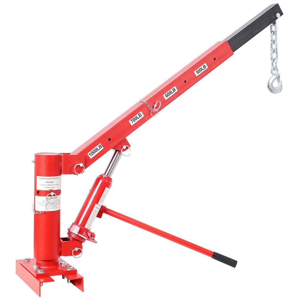 1000 lb Hydraulic Pickup Truck Crane Hoist Z548581