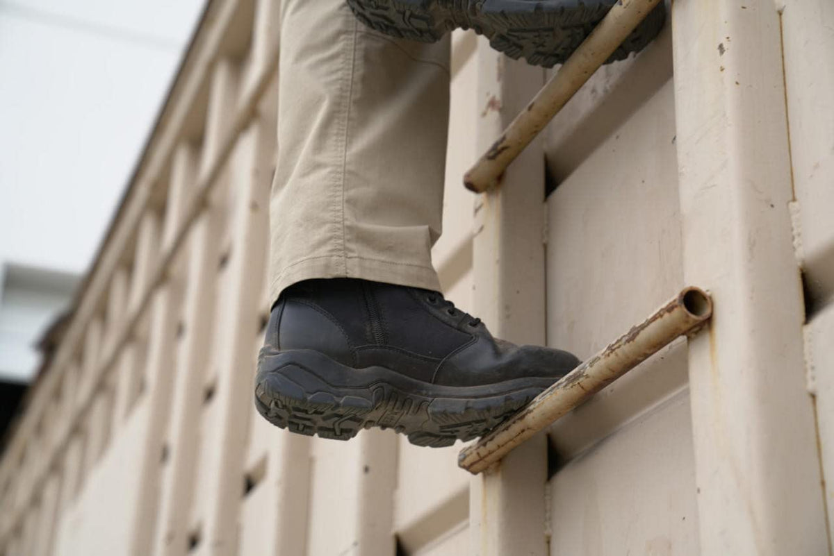 8" Side-Zip Tactical Work Boots Z1133