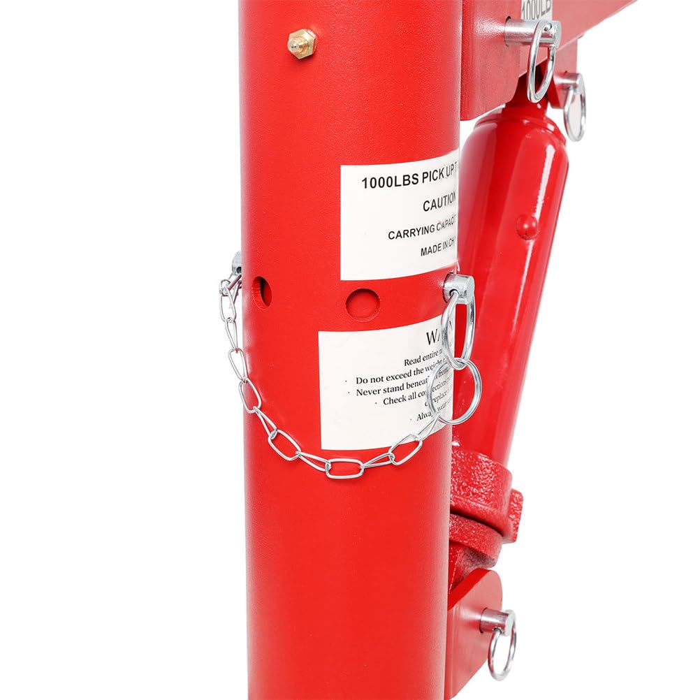1000 lb Hydraulic Pickup Truck Crane Hoist Z548581