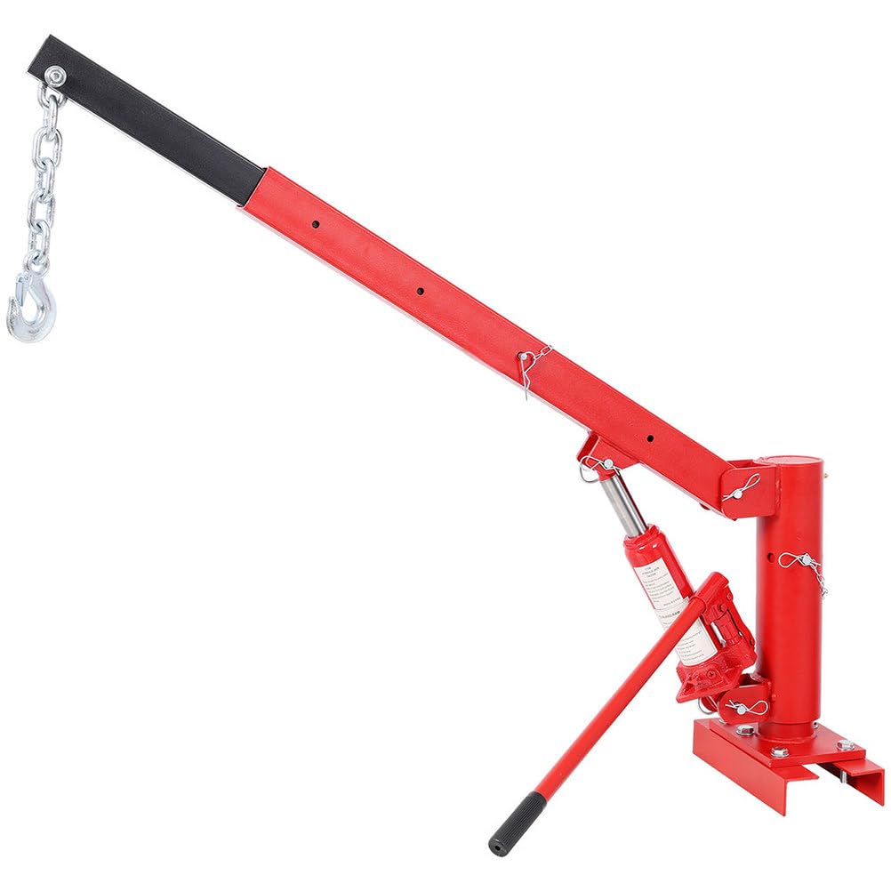 1000 lb Hydraulic Pickup Truck Crane Hoist Z548581