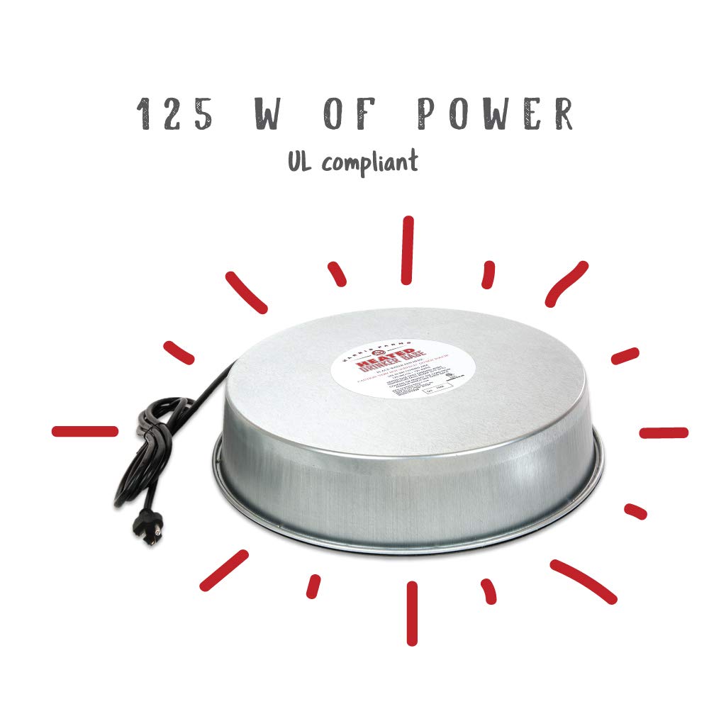 Heated Poultry Drinker Base A133