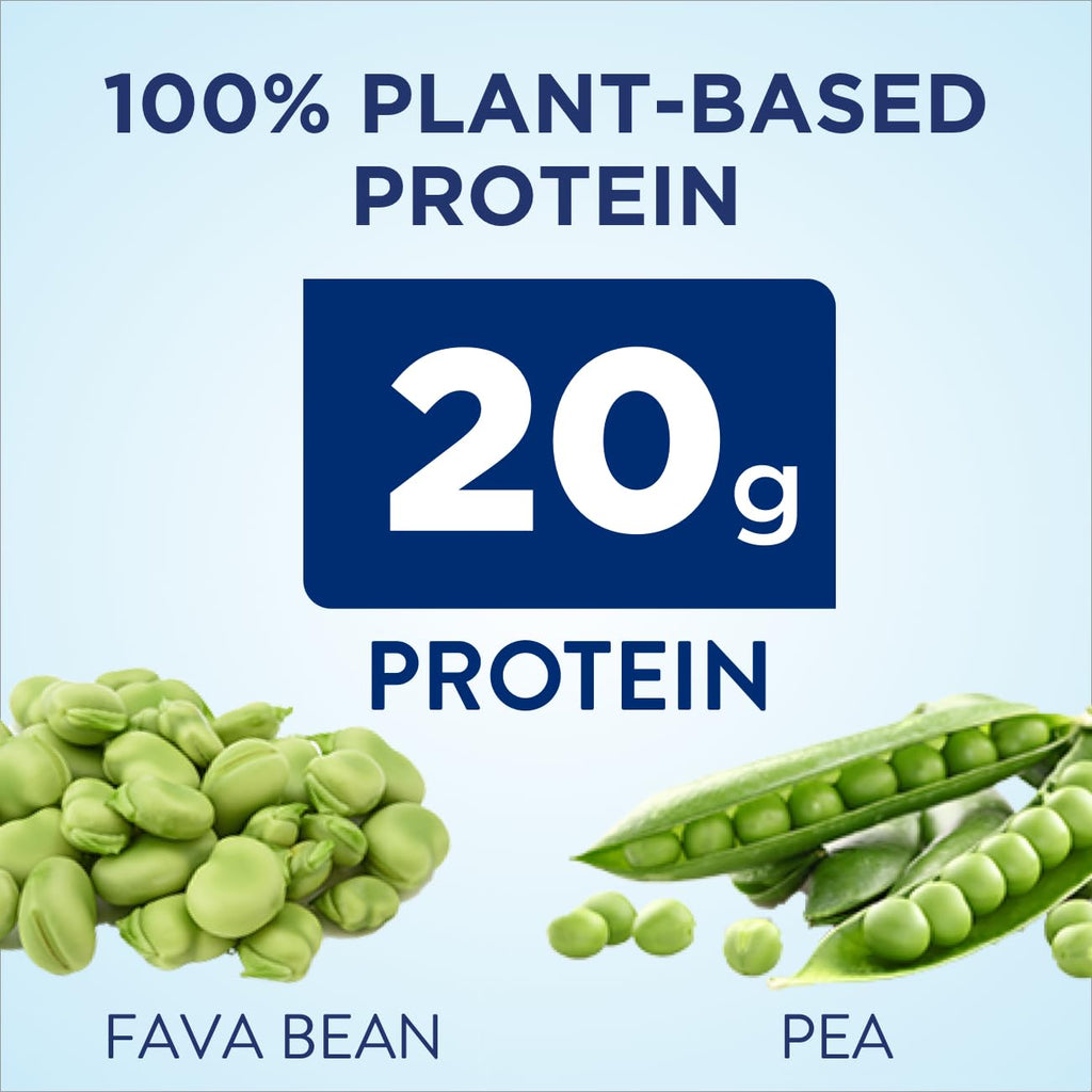 Plant-Based Protein Nutrition Shakes 20g Fava Bean & Pea Protein Pack of 12 G3643