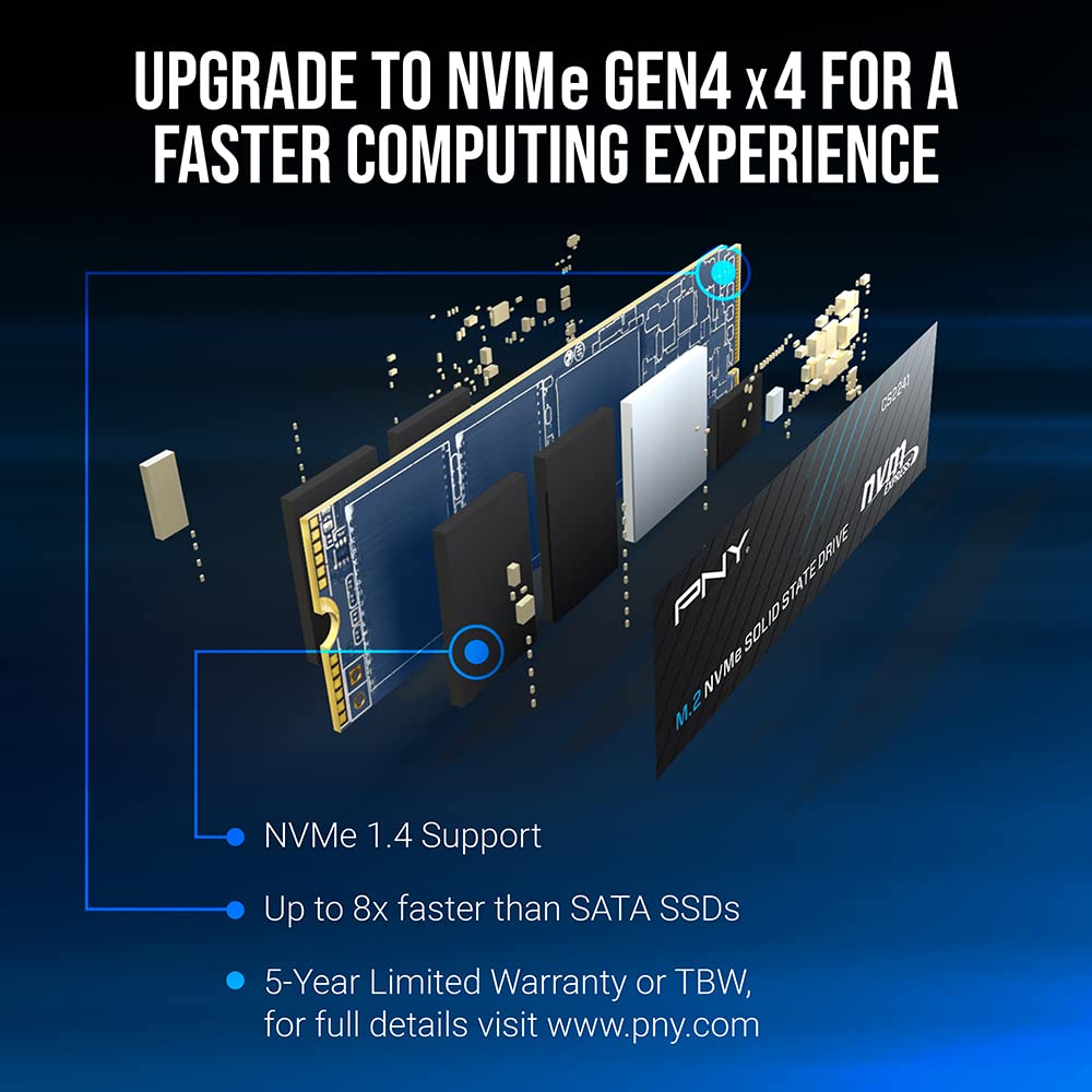 2TB PCIe Gen4 x4 NVMe M.2 2280 Internal SSD Q101