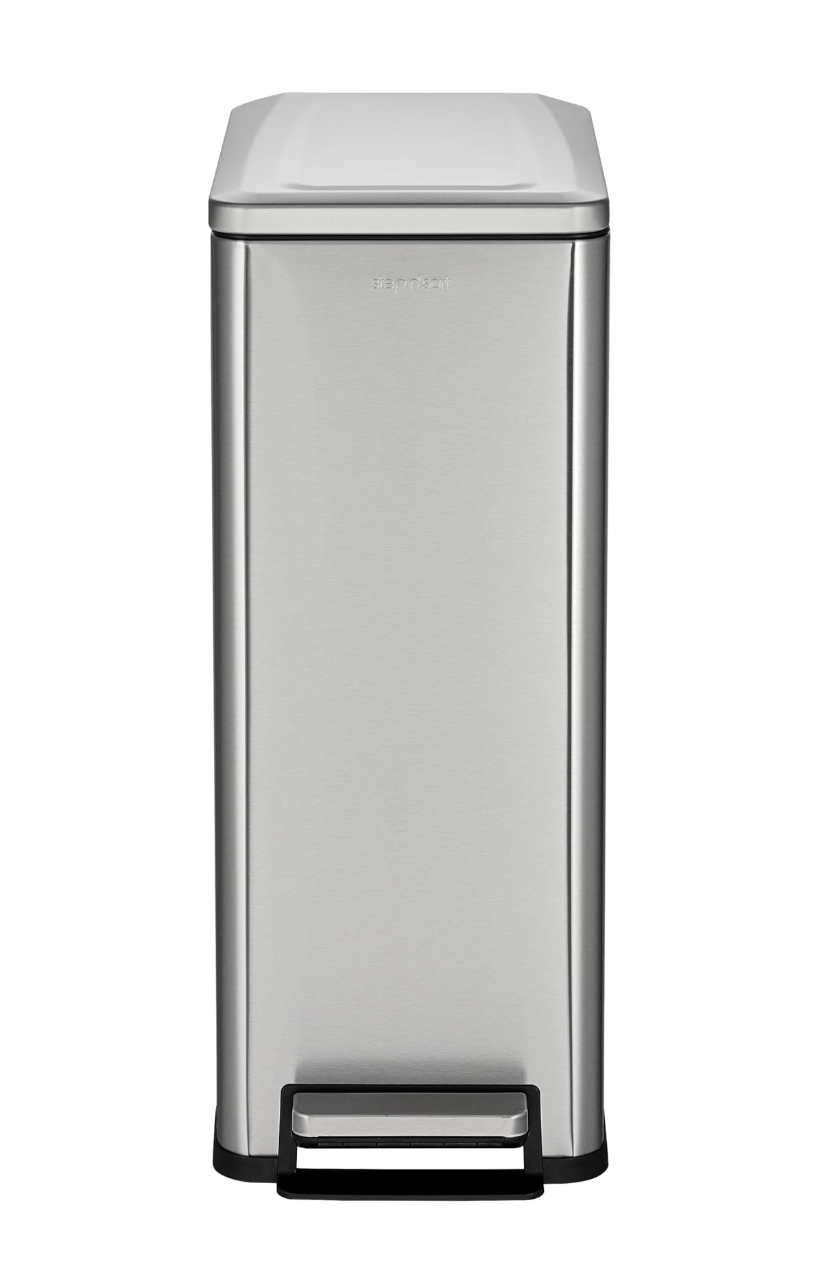 43L Dual Recycling Bin Stainless Steel W371436