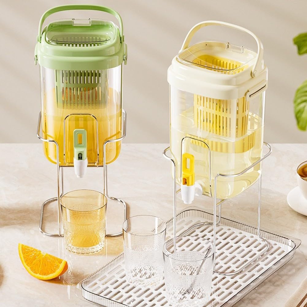 Cold Water Pitcher with Faucet and Tea Infuser D9921