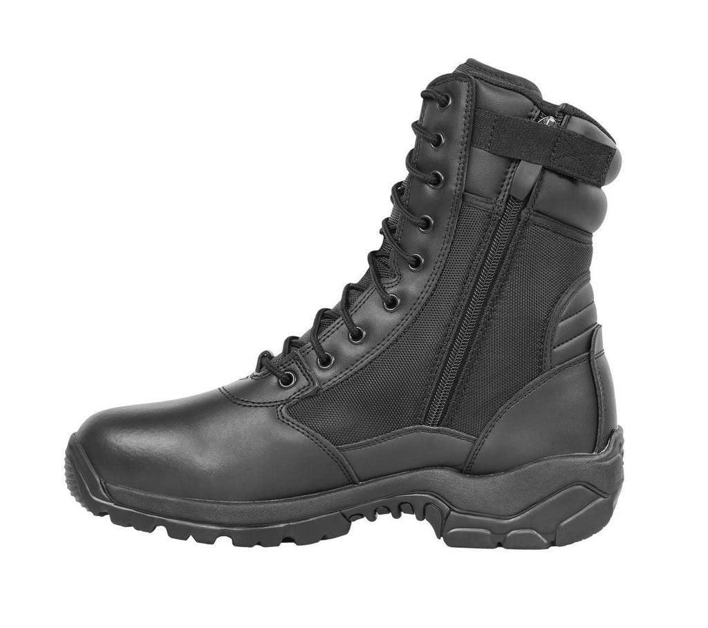 8" Side-Zip Tactical Work Boots Z1133
