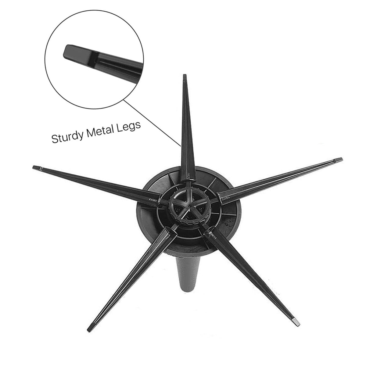 Portable Metal 5-Leg Trumpet Stand N364