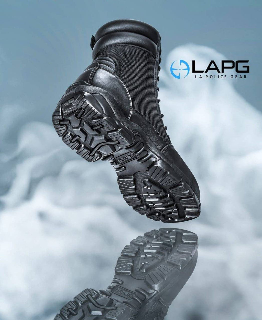 8" Side-Zip Tactical Work Boots Z1133