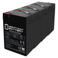 6V 4.5AH Replacement Battery 4 Pack S82741