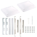 White RV Vent Lid Replacements 2-Pack A66281