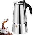 12 Cup Stainless Steel Stovetop Espresso Moka Pot 600ml F345579