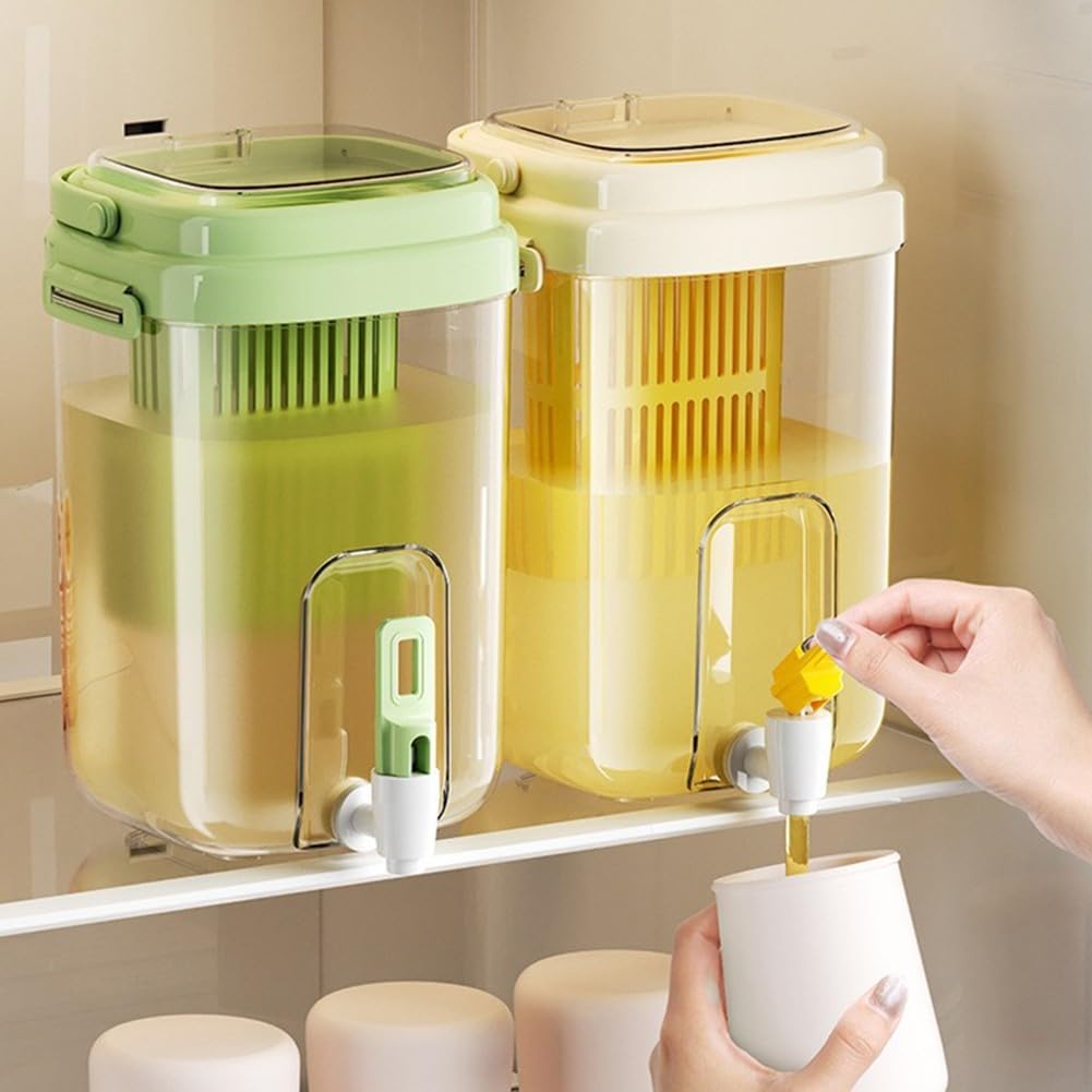 Cold Water Pitcher with Faucet and Tea Infuser D9921