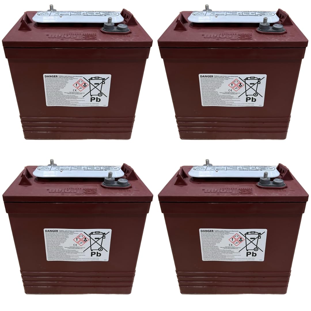 6V Deep-Cycle Flooded Battery 260Ah Pack of 4 S1649