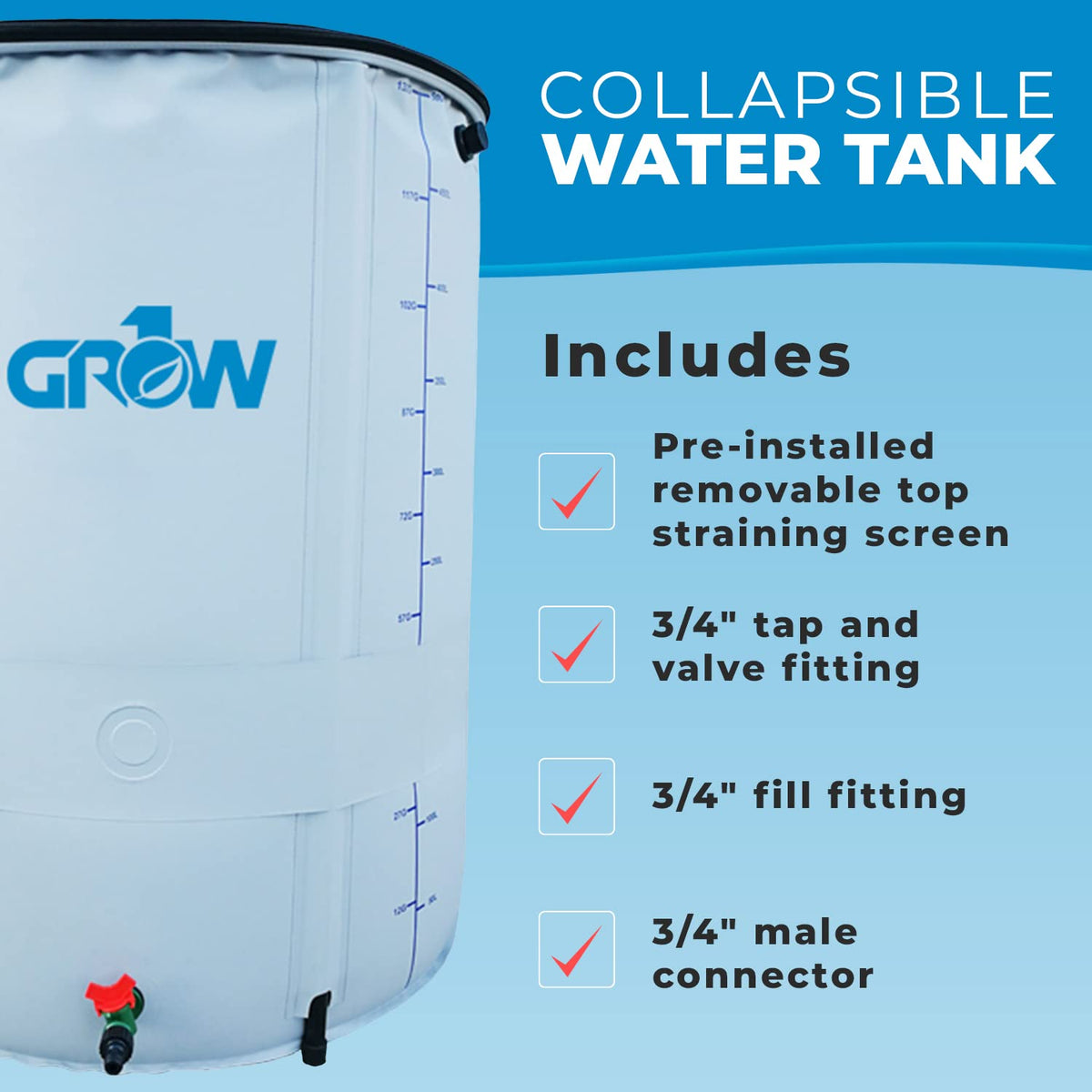 200 Gallon Collapsible Water Tank G426507