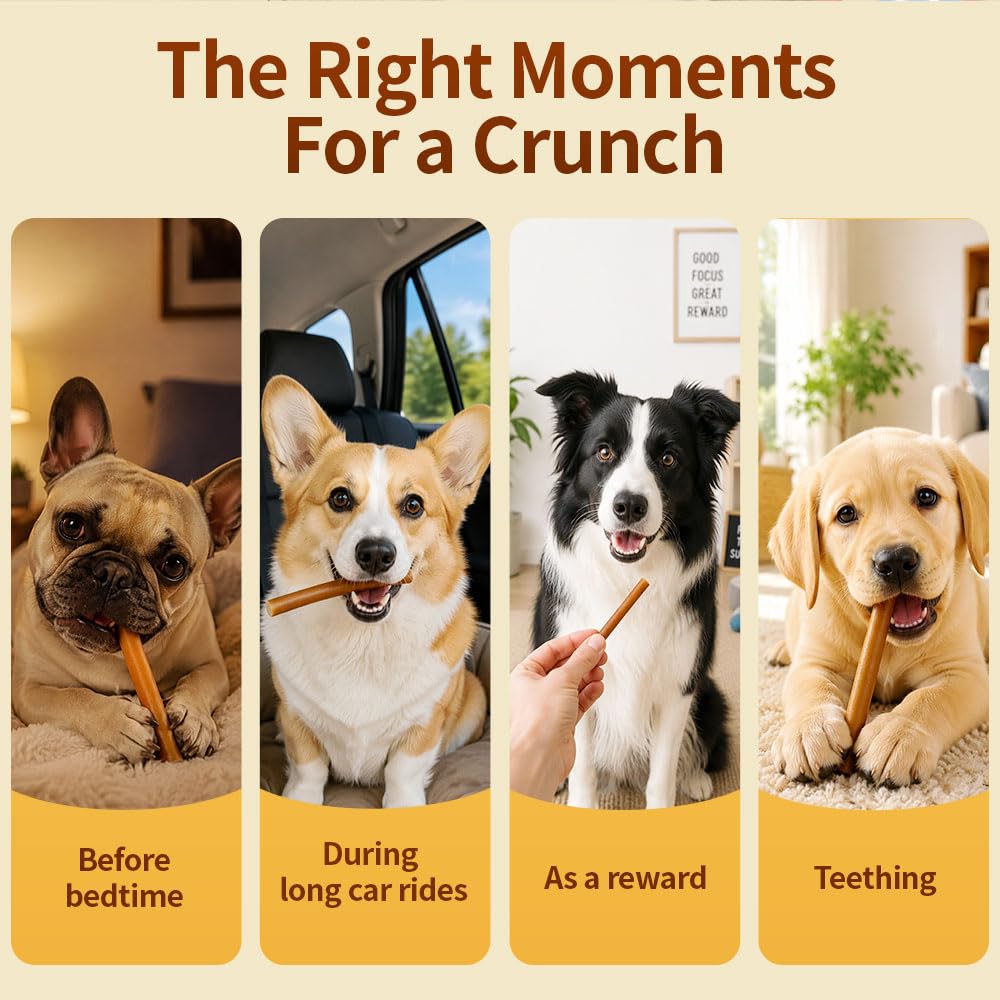 Peanut Butter Flavor Natural Puppy Chew Sticks 3.7oz L367