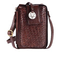Genuine Leather Small Crossbody Bag with Adjustable Detachable Strap U9334