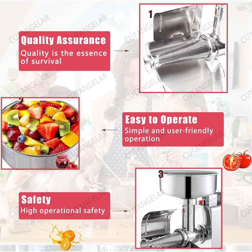 450W Electric Tomato Strainer with Seed Separator Q14326