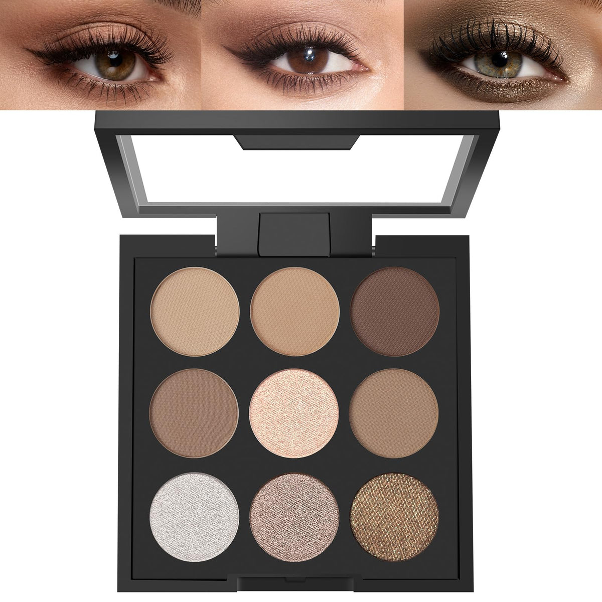 Neutral Eyeshadow Palette 9 Colors R322930