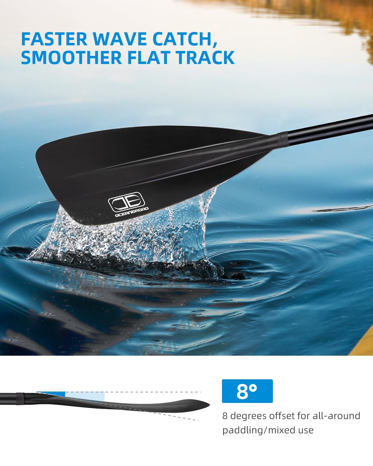 Adjustable Aluminum Alloy SUP Paddle C5263