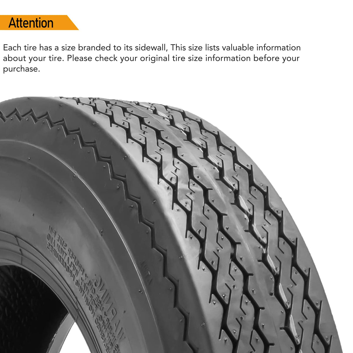 5.3-12 Trailer Tires Load Range C 6PR P598