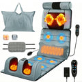 Heated Full Body Massage Mat with 10 Vibrating Nodes F98031