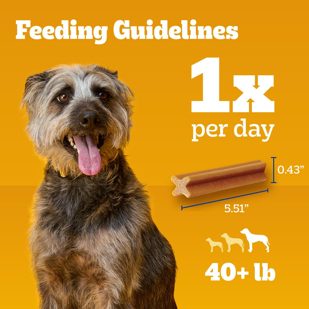 Large Breed Dental Dog Treats, 51 Count Q290