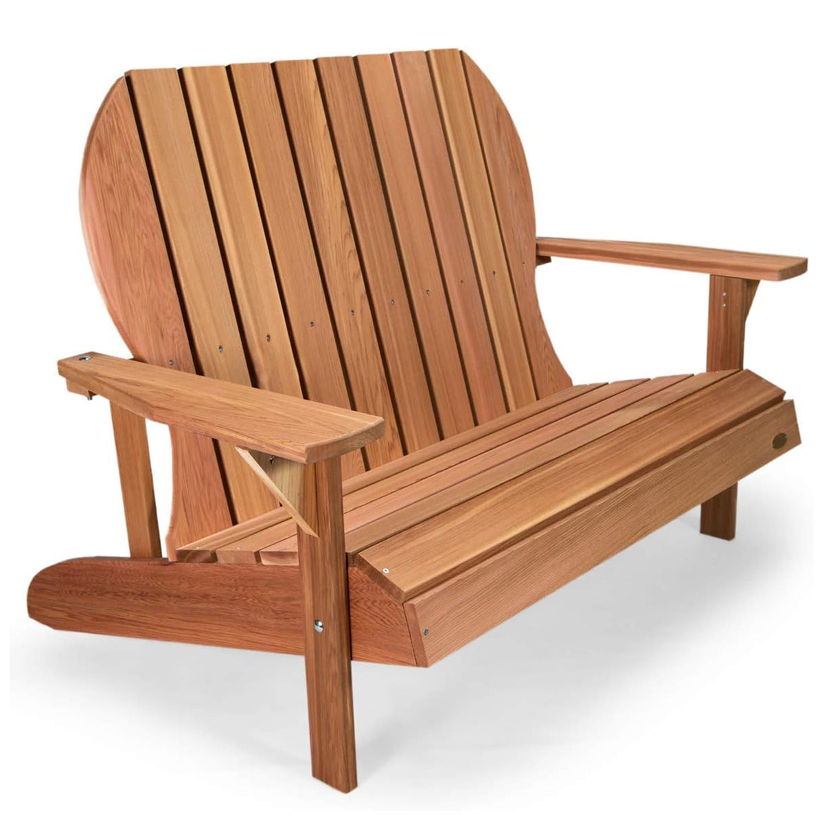 Adirondack Loveseat with Curved Armrests B999