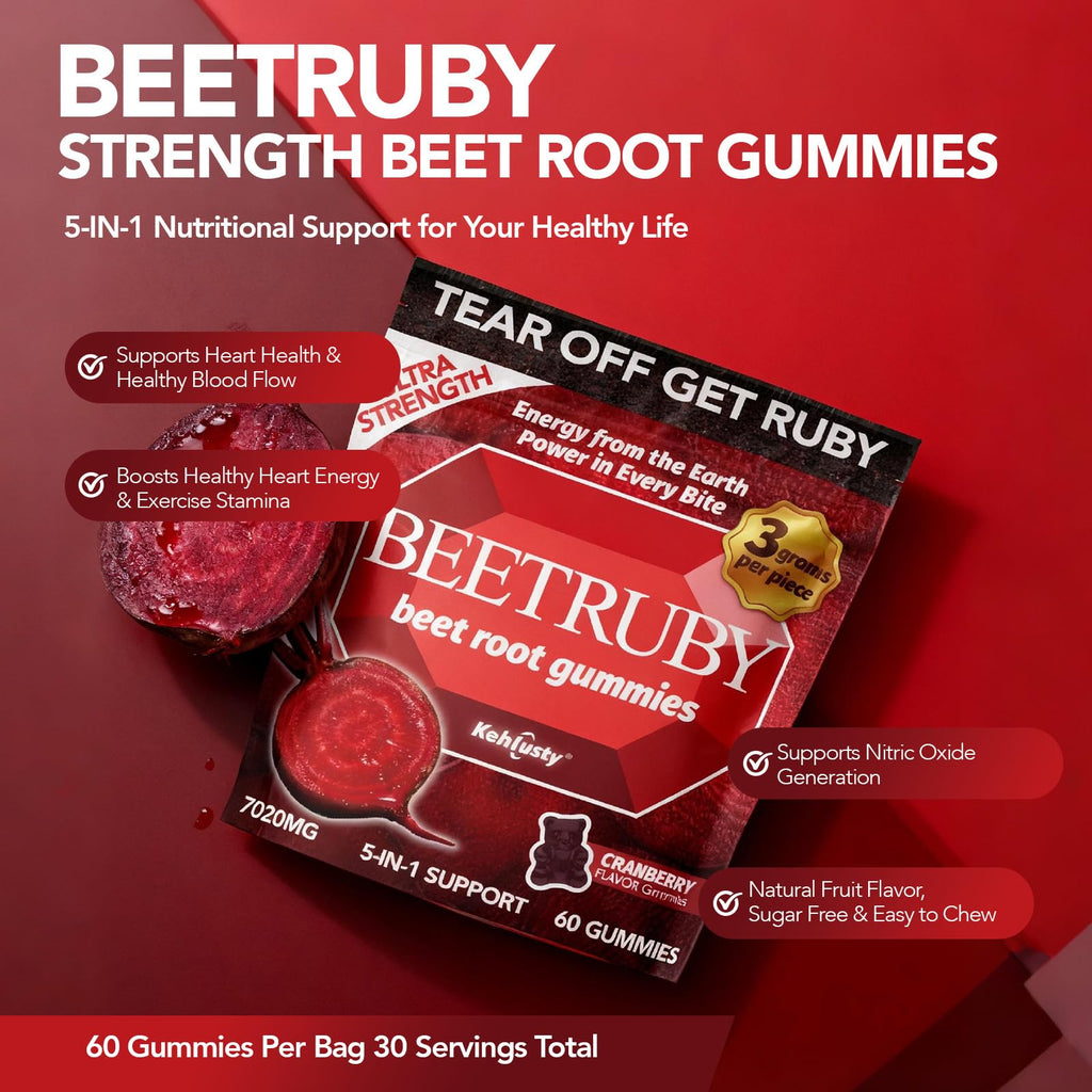 Nitric Oxide Beet Root Gummies, 60 ct P7313