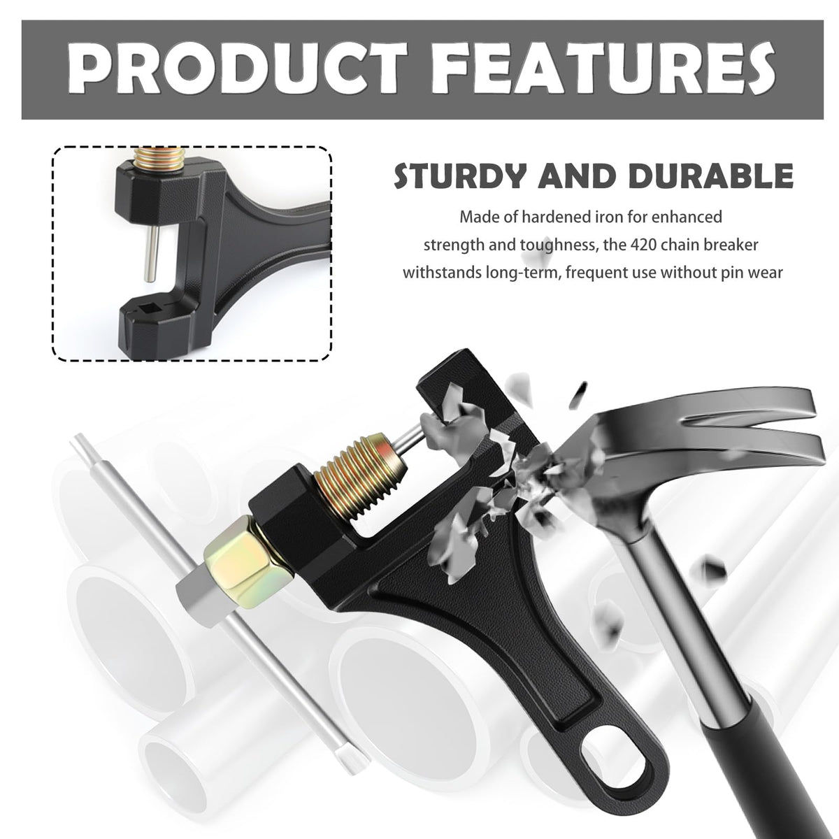 Motorcycle Chain Breaker Tool H232010