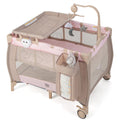3 in 1 Pink Pack and Play with Bassinet K49758