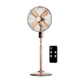 16" Copper Metal Stand Fan M88427
