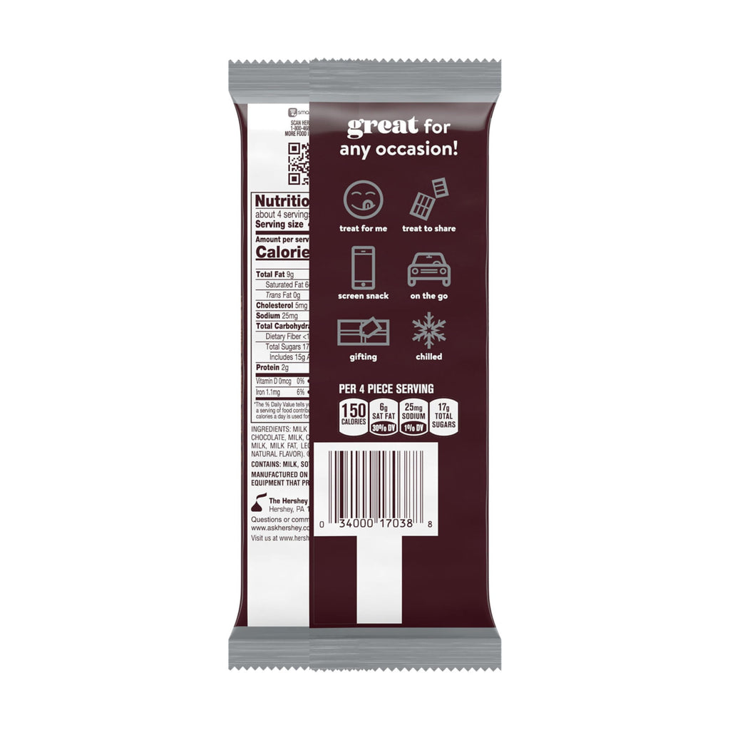 Milk Chocolate Candy Bars 4.4 oz 12 ct S8899