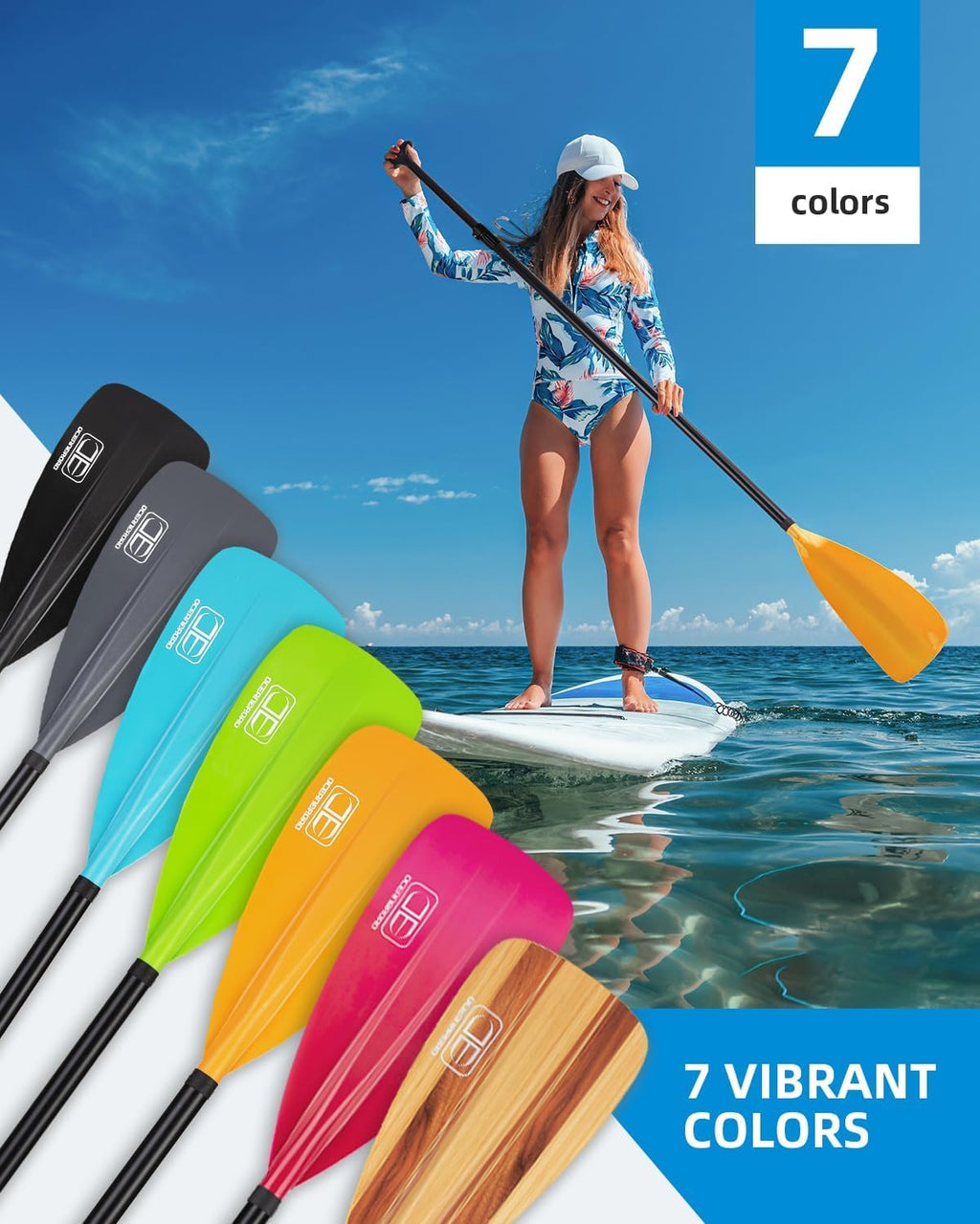 Adjustable Aluminum Alloy SUP Paddle C5263