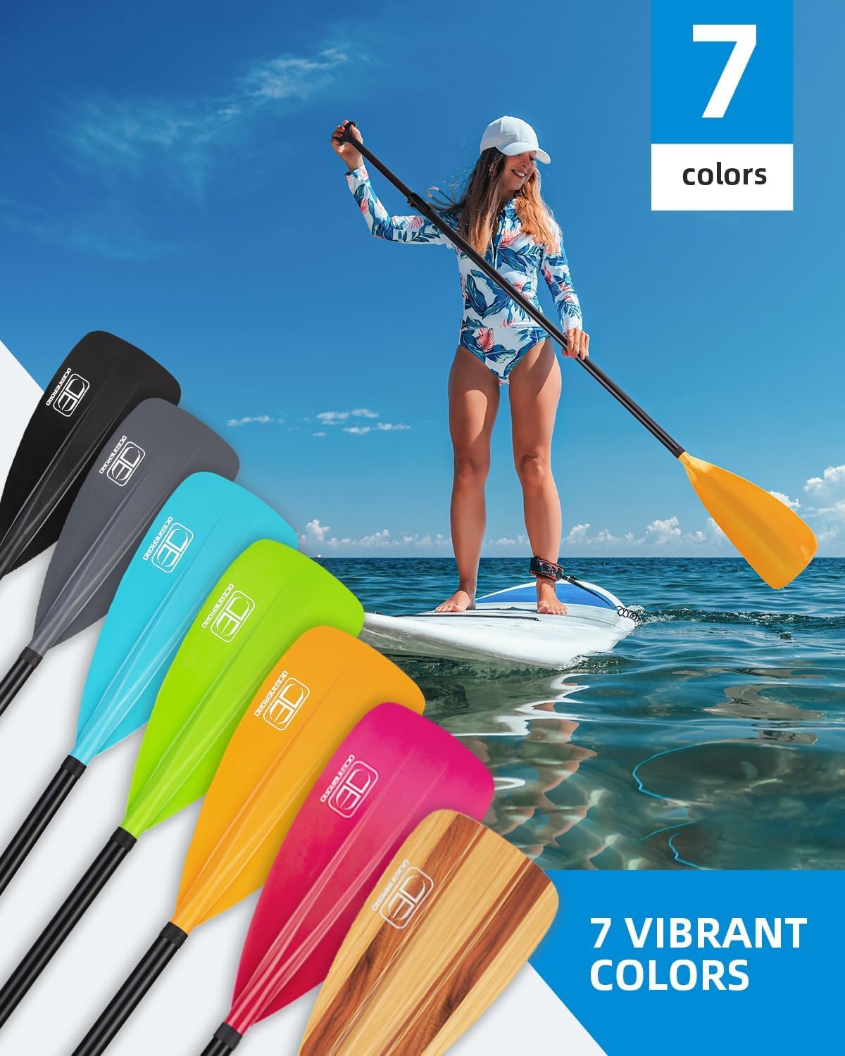 Adjustable Aluminum Alloy SUP Paddle C5263