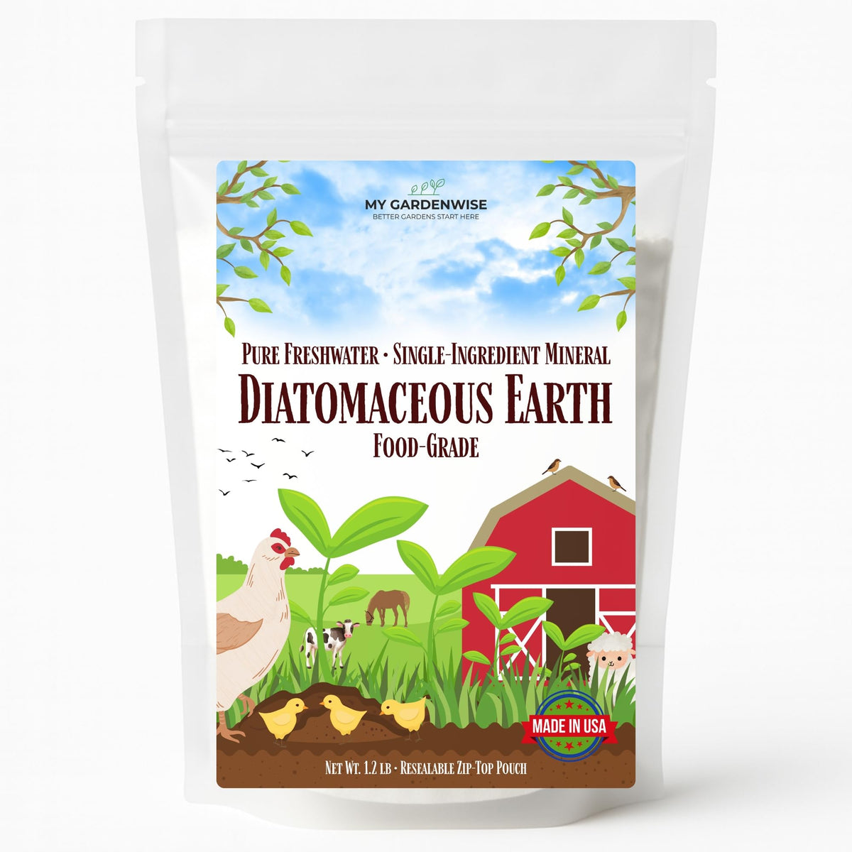 Food Grade Diatomaceous Earth Powder 1.2 lb B79439