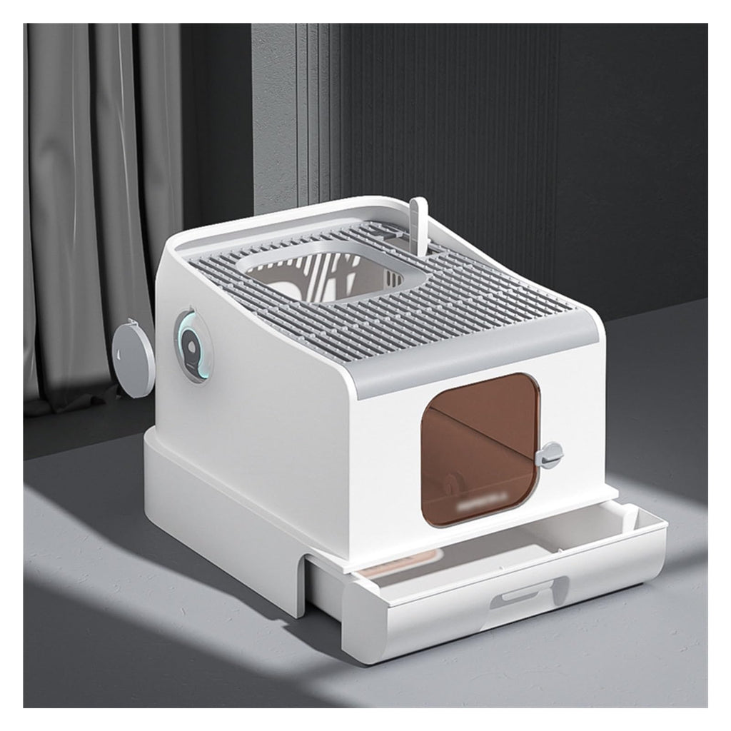 Fully Enclosed Extra Large Cat Litter Box with Lid O7805