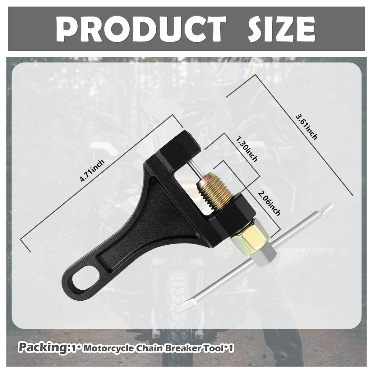 Motorcycle Chain Breaker Tool H232010