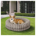 30 Inches Round Washable Dog Bed F8261