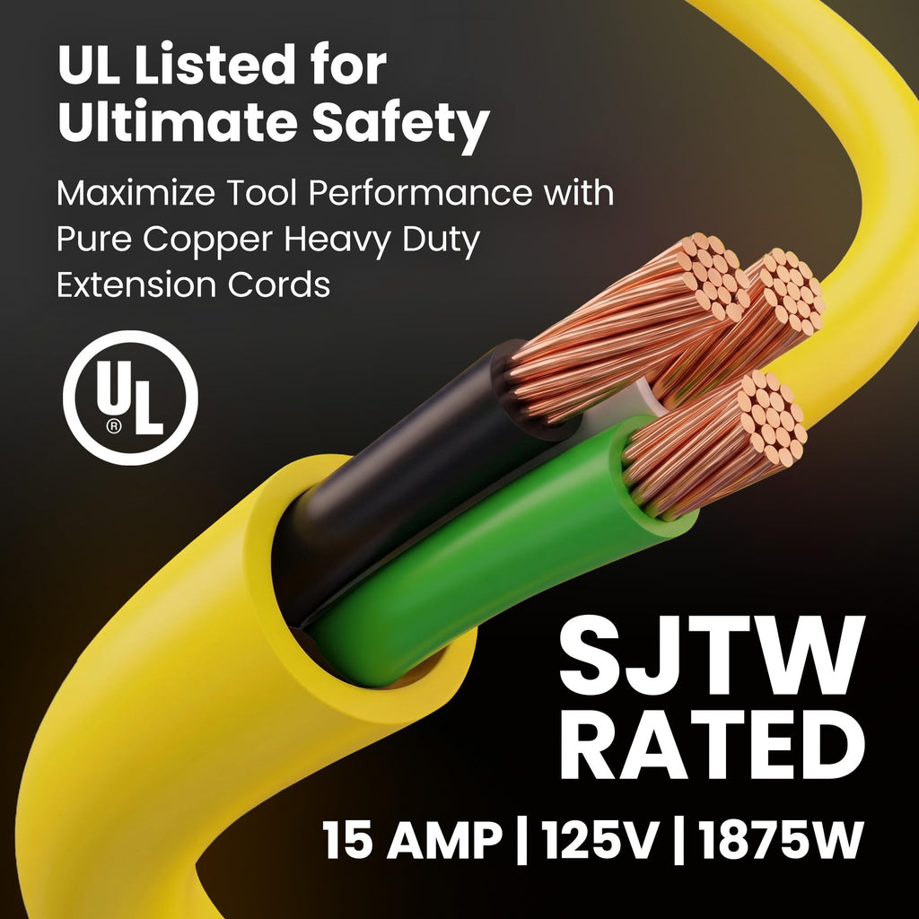 100 Ft 12 Gauge Extension Cord E508546