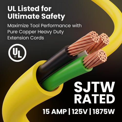 100 Ft 12 Gauge Extension Cord E508546
