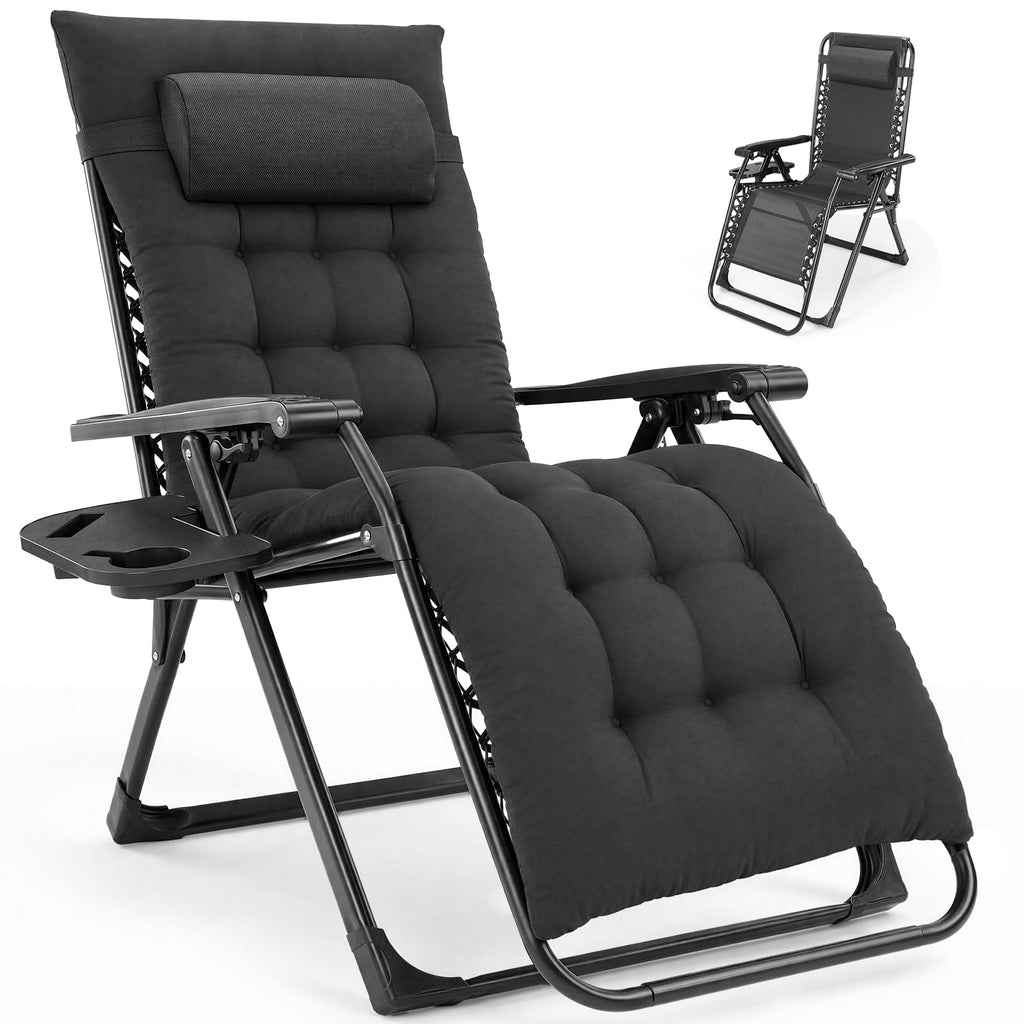 Zero Gravity Chair with Cup Holder Trays P741148