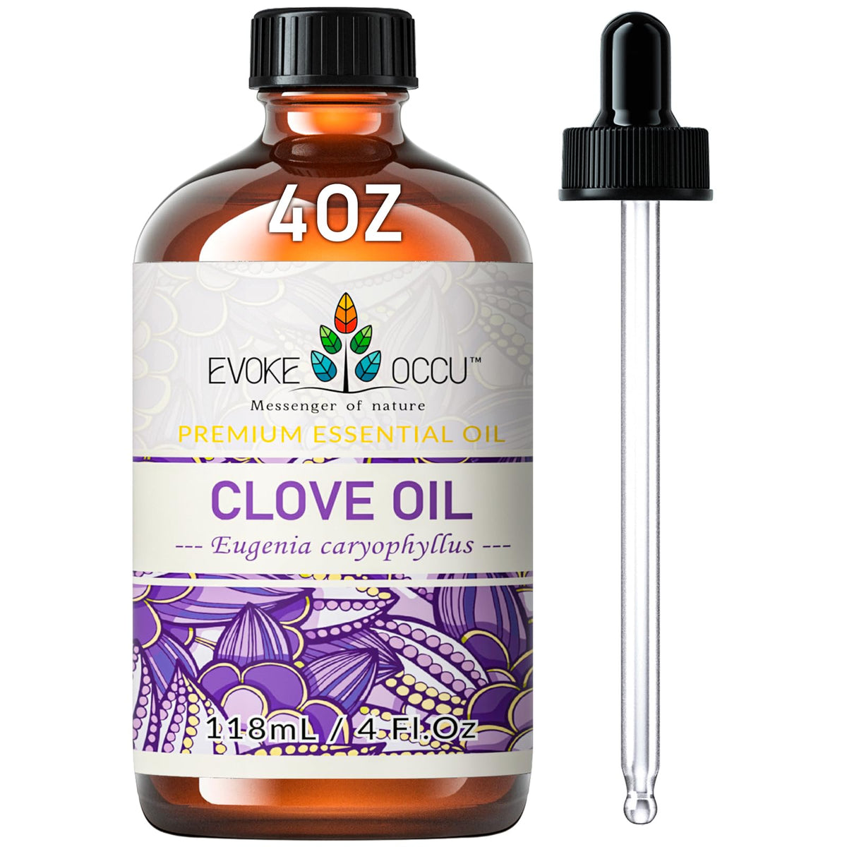 Clove and Lavender Essential Oil 4 Fl Oz E765
