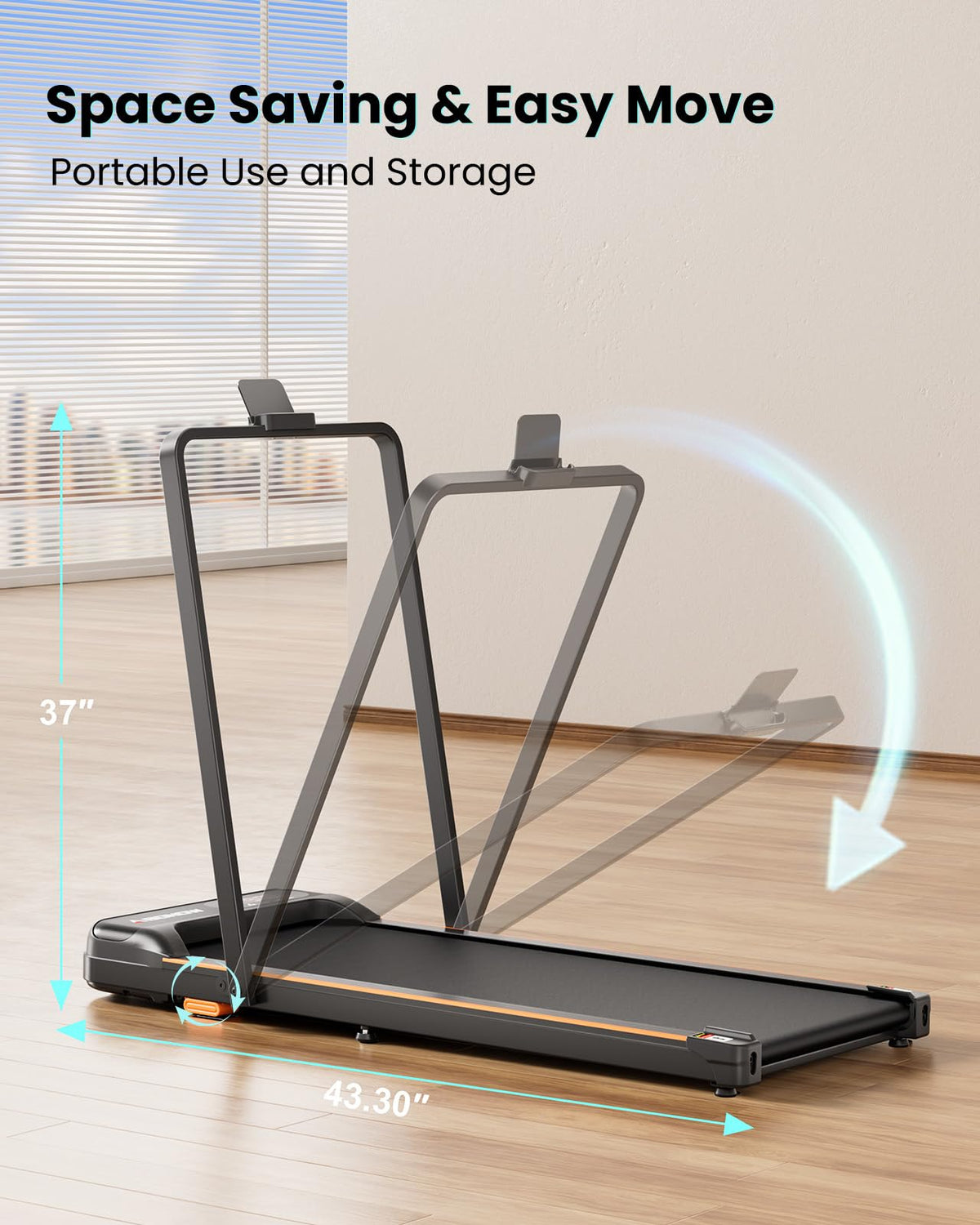 Incline Under Desk Treadmill B308