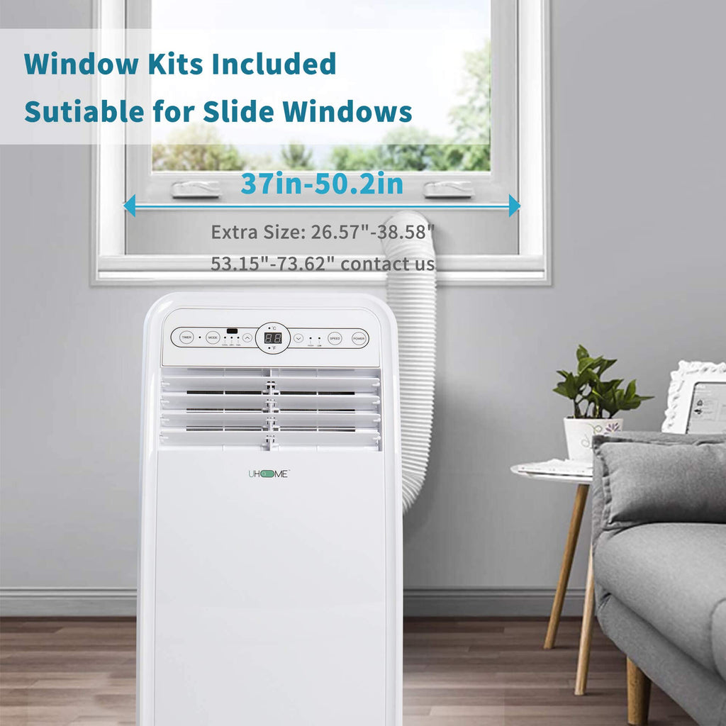 8000 BTU White Portable Air Conditioner Z6413