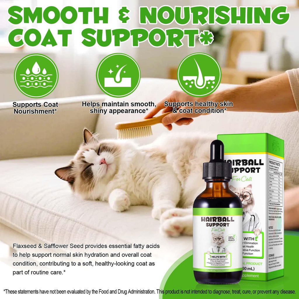 Cat Hairball Remedy Drops 2 fl oz B70448